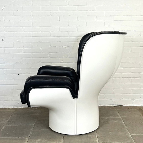Image 1 of Vintage Longhi Elda Chair fauteuil pivotant par Joe Colombo