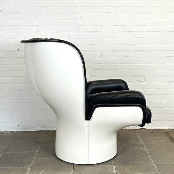 Image 1 of Vintage Longhi Elda Chair fauteuil pivotant par Joe Colombo