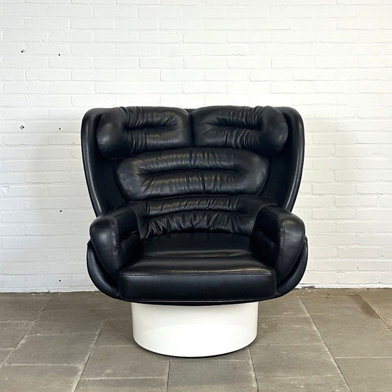 Image 1 of Vintage Longhi Elda Chair fauteuil pivotant par Joe Colombo