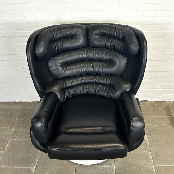 Image 1 of Vintage Longhi Elda Chair fauteuil pivotant par Joe Colombo