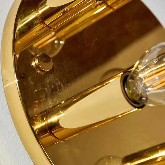 Image 1 of Applique vintage en laiton de Sölken Leuchten, 1970