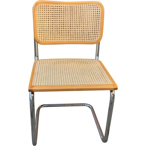 Chaise B32 Cesca de Marcel Breuer, Italie du milieu du siècle, 1970