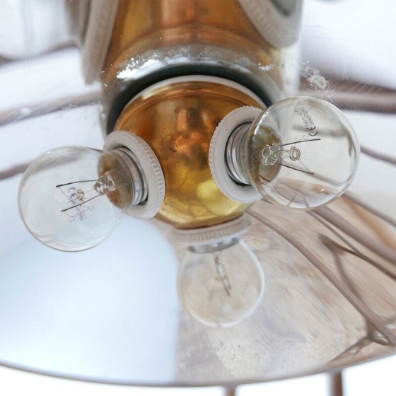 Image 1 of Lampe suspendue en verre lumineux, Allemagne 1920