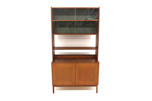  Commode-Bibliothèque Scandinave En Teck, Suède, 1960 