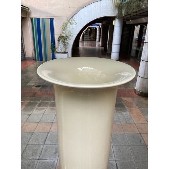 Image 1 of Paire de colonnes vintage en bois laqué par Maison Smania, années 1980