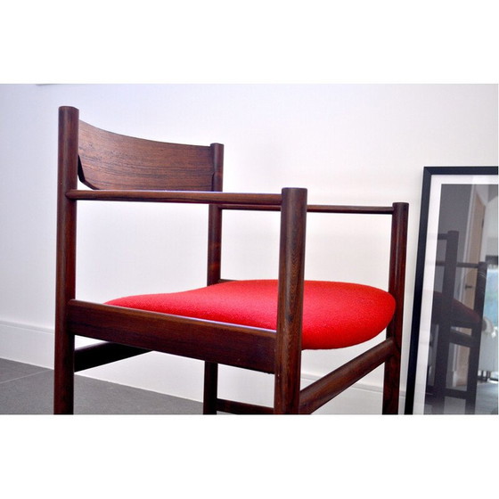 Image 1 of Fauteuil Vintage Palissandre Danois