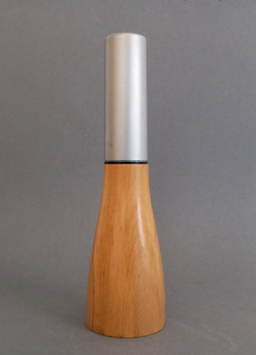 Bodum Moulin à poivre et à épices en bois de teck Design Georg Fontana Danemark/Italie 1990S