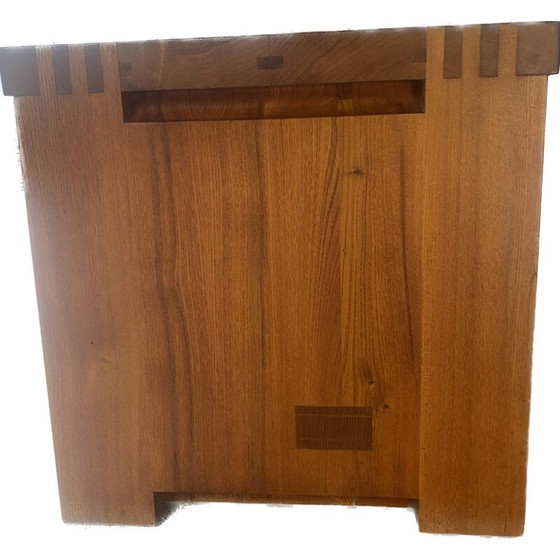 Image 1 of R14 buffet vintage en orme massif par Pierre Chapo, 1971