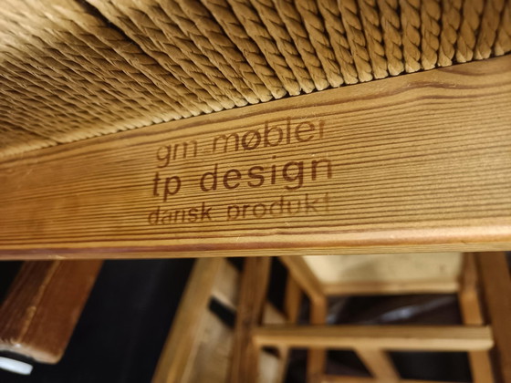 Image 1 of Chaises de salle à manger scandinaves en bois de pin, 1960S By Gm Mobler