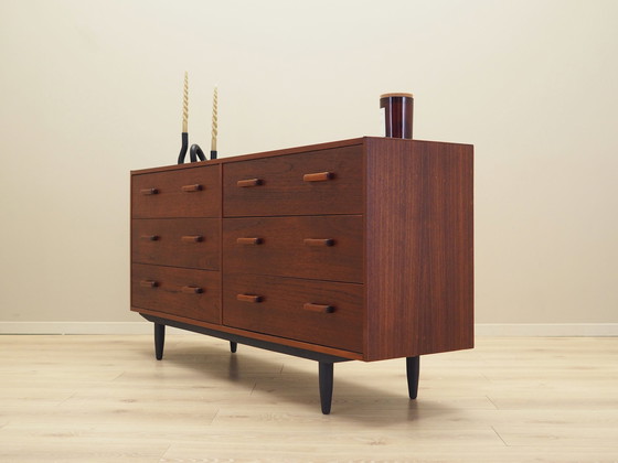 Image 1 of Commode en teck, Design danois, 1970S, Production : Danemark