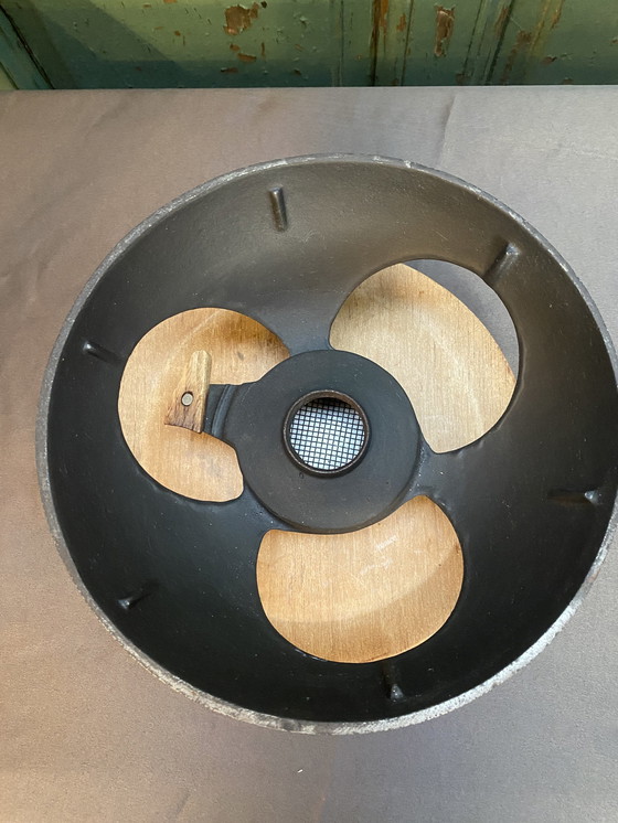 Image 1 of Le Creuset Vintage Fondue Set With Matching Plates