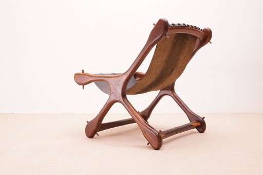 Fauteuil Lounge Avec Ottomane Par Don Shoemaker