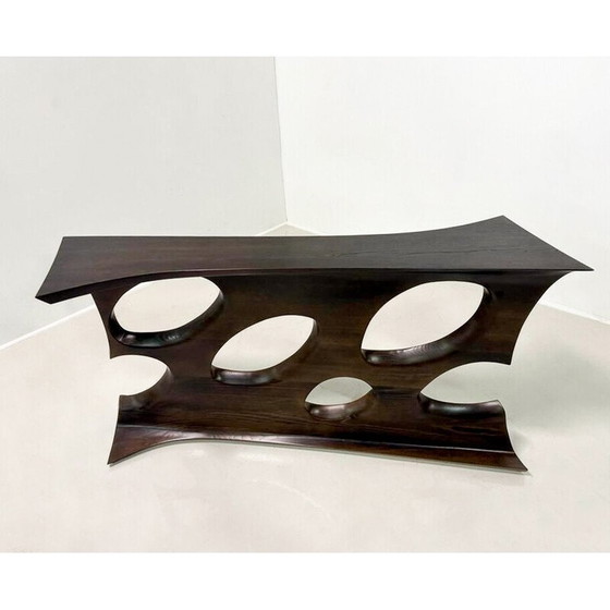 Image 1 of Table console vintage en frêne, Hongrie