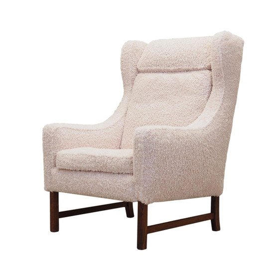 Image 1 of Fauteuil en bois de rose, Design danois, 1970S, Manufacture : Skippers