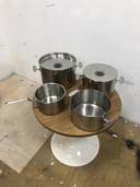 Gero Zilmeta set de 4 poêles en acier inoxydable - Dick Simonis