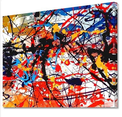 Jackson Pollock -- Explosion de couleurs