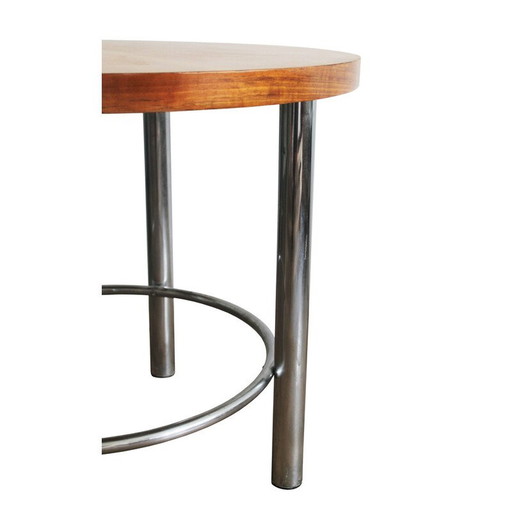 Table basse vintage modèle St44 par Slezak, Tchécoslovaquie années 1930