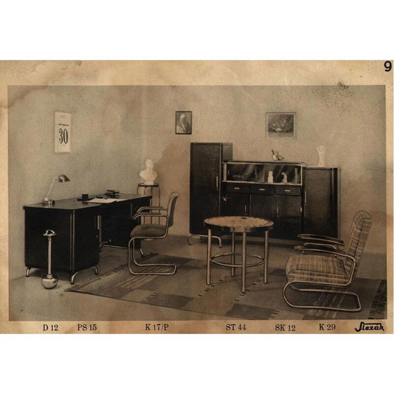 Image 1 of Table basse vintage modèle St44 par Slezak, Tchécoslovaquie années 1930