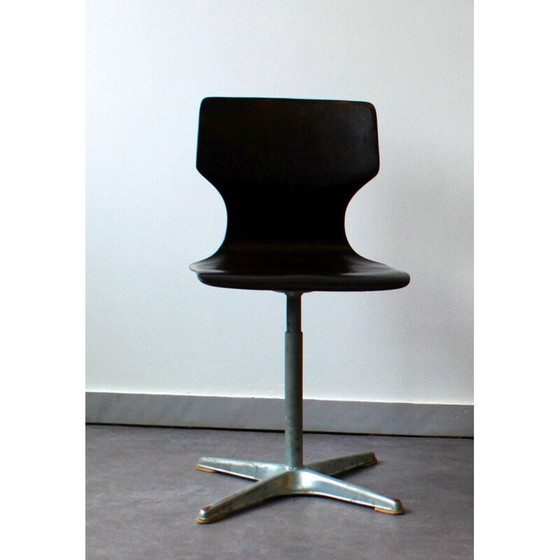 Image 1 of Paire de chaises évolutives vintage d'Adam Stegner pour Flötotto Pagholz, 1970