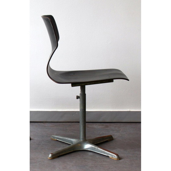 Image 1 of Paire de chaises évolutives vintage d'Adam Stegner pour Flötotto Pagholz, 1970