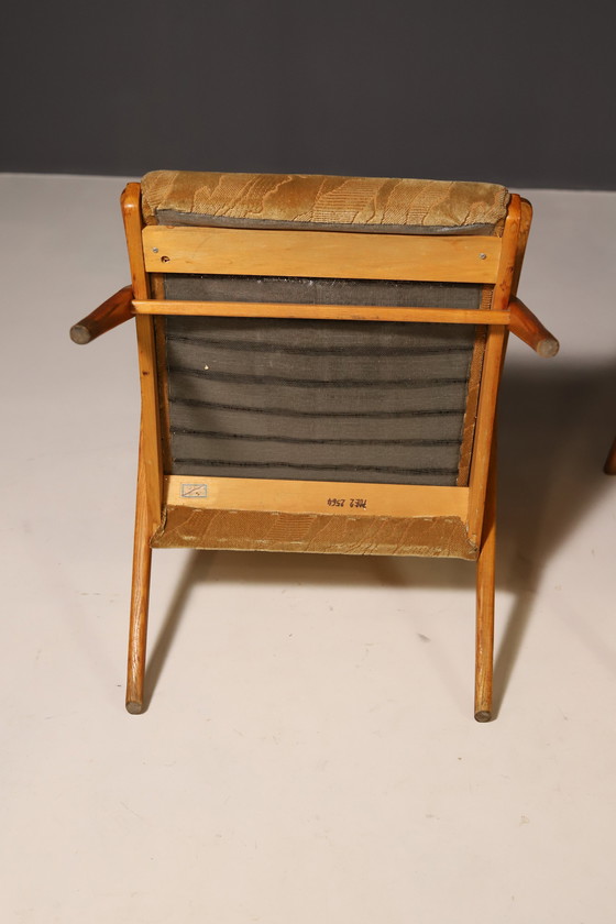 Image 1 of Paire de fauteuils tchécoslovaques, années 1960