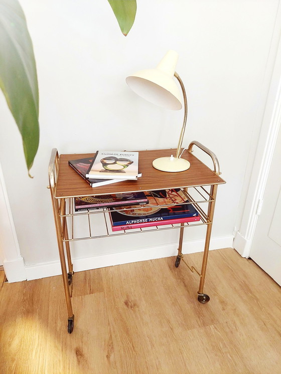 Image 1 of Table d'appoint ou pupitre vintage