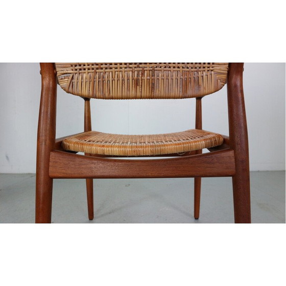 Image 1 of Chaise vintage en teck par Arne Vodder pour Sibast Furniture, Danemark 1950