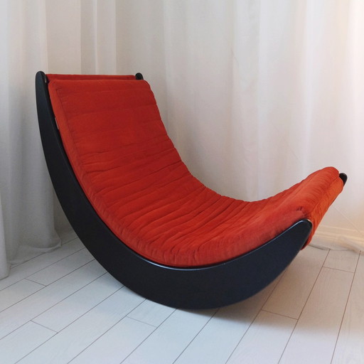 Verner Panton Chaise à bascule Rosenthal