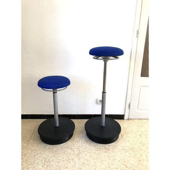 Image 1 of Paire de tabourets vintage Comforto 1 par Haworth Studio, 2000