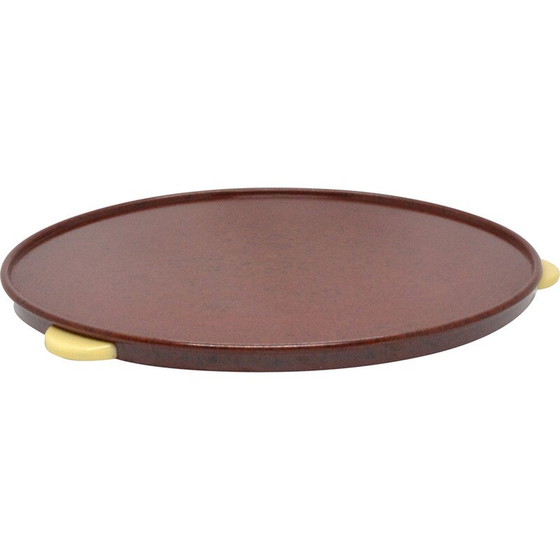 Image 1 of Plateau vintage en bakélite Kreutz Art Deco, Allemagne 1930s