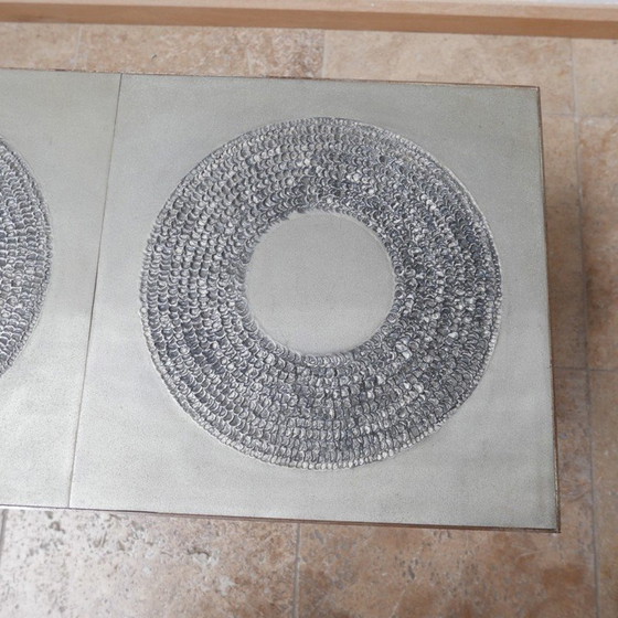 Image 1 of Table basse brutaliste du milieu du siècle, Belgique 1970