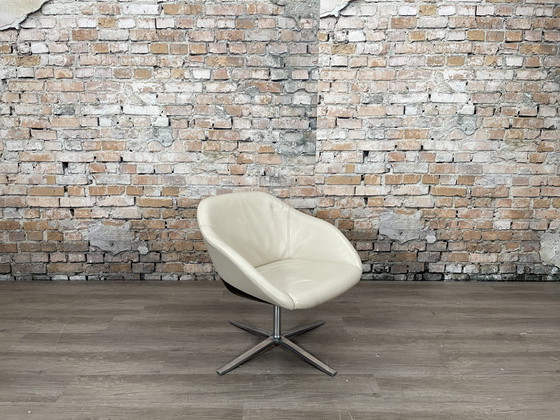 Image 1 of Walter Knoll Turtle Chair Creme