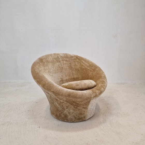 Image 1 of Fauteuil et ottoman vintage en forme de champignon par Pierre Paulin pour Artifort, 1960s