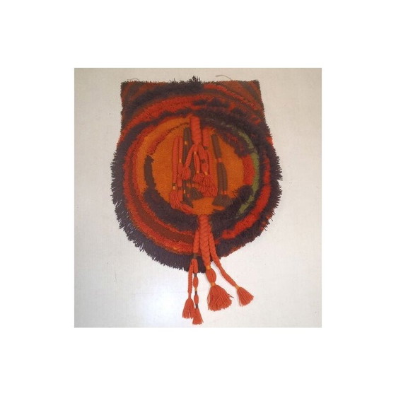 Image 1 of Tapis mural vintage en laine trufée par Desso-Studio, 1970