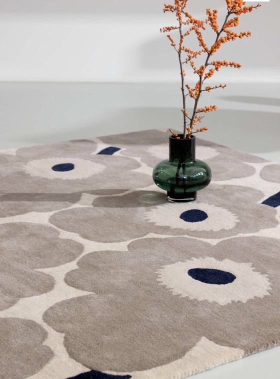Image 1 of Brink & Campman Marimekko Unikko Greige Tapis