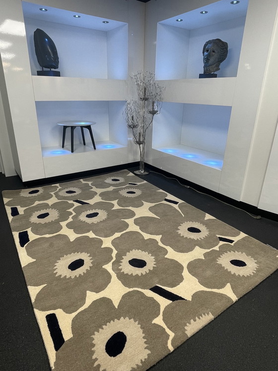 Image 1 of Brink & Campman Marimekko Unikko Greige Tapis