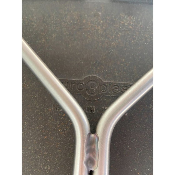 Image 1 of Jardinière vintage en polyéthylène et acier halful lust 80 par Arredare Moderno, Italie