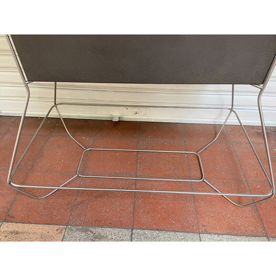 Image 1 of Jardinière vintage en polyéthylène et acier halful lust 80 par Arredare Moderno, Italie