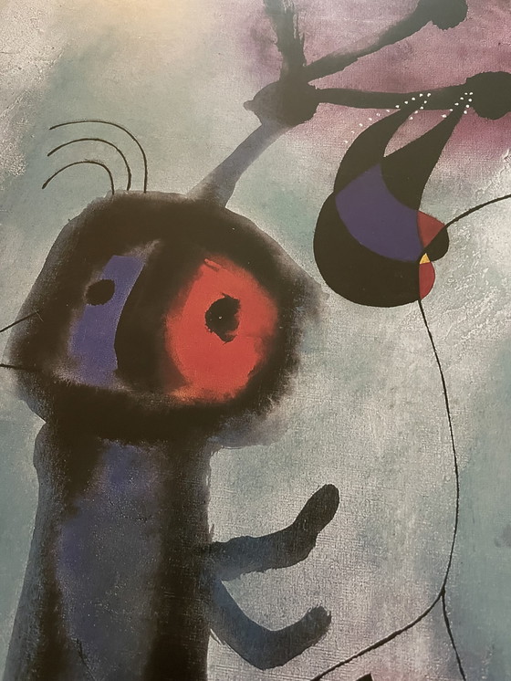 Image 1 of Joan Miró (1893-1983), L'Oiseau Au Regard Calme, Imprimé en Italie