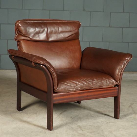 Image 1 of Fauteuils Vintage 'Scala' avec Hocker - Dreipunkt International - 1980