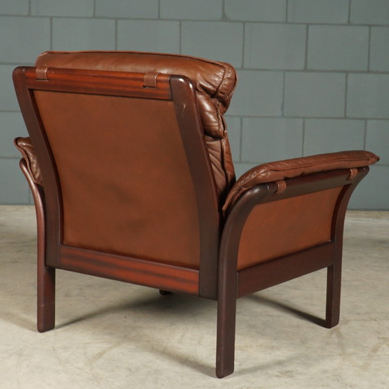 Image 1 of Fauteuils Vintage 'Scala' avec Hocker - Dreipunkt International - 1980