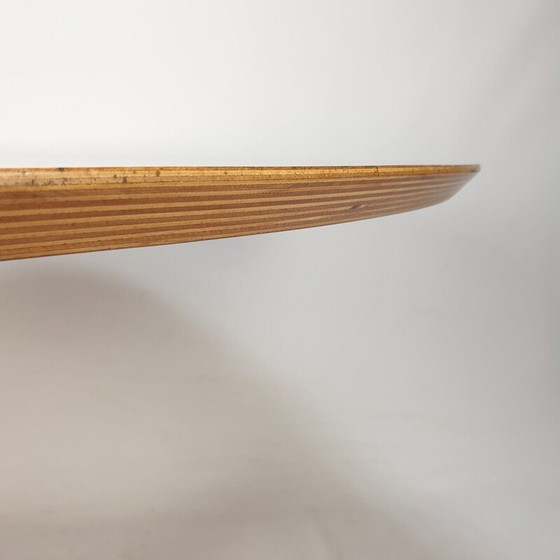 Image 1 of Table ronde de salle à manger vintage par Pierre Paulin pour Artifort, 1960s