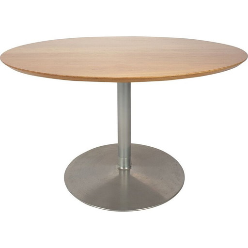 Table ronde de salle à manger vintage par Pierre Paulin pour Artifort, 1960s