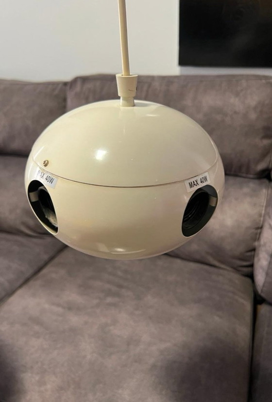 Image 1 of Lampe de plafond, âge de l'espace, vintage, lampe de plafond, Ufo.