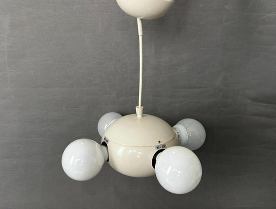 Image 1 of Lampe de plafond, âge de l'espace, vintage, lampe de plafond, Ufo.