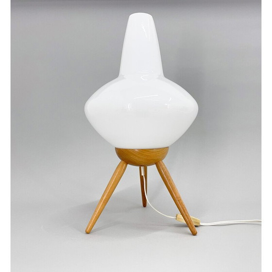 Image 1 of Lampe de table "fusée" de l'ère spatiale pour Úluv, Tchécoslovaquie 1960