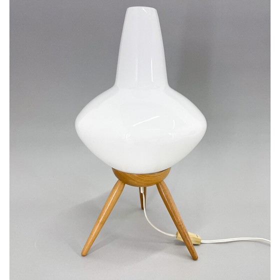 Image 1 of Lampe de table "fusée" de l'ère spatiale pour Úluv, Tchécoslovaquie 1960