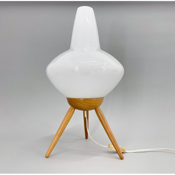 Image 1 of Lampe de table "fusée" de l'ère spatiale pour Úluv, Tchécoslovaquie 1960
