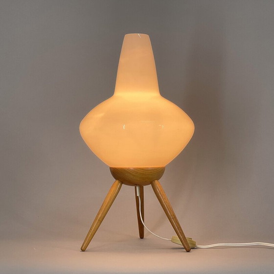 Image 1 of Lampe de table "fusée" de l'ère spatiale pour Úluv, Tchécoslovaquie 1960
