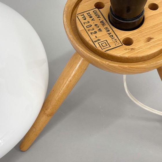 Image 1 of Lampe de table "fusée" de l'ère spatiale pour Úluv, Tchécoslovaquie 1960